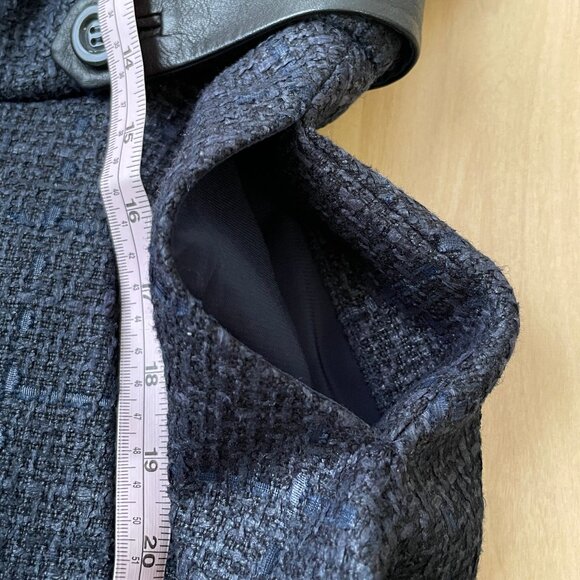 Alice + Olivia Navy Tweed Dress 2 - Picture 9 of 9